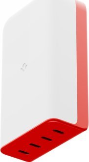 Adapter udhëtimi Twelve South PlugBug 120, USB, EU UK, i kuq