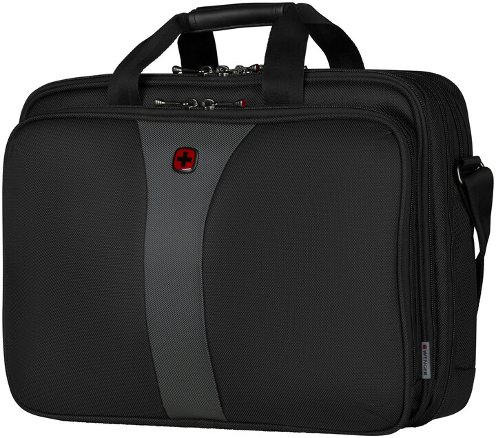 Ҫantë për laptop Wenger legacy 17”, e zezë/hirtë