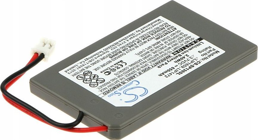 Bateri për gamepad Sony PS3, Li-ion, 3.7V, 650mAh