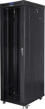Kabinet rrjeti Lanberg Rack Standing 19" 42U, 600x1000, i zi