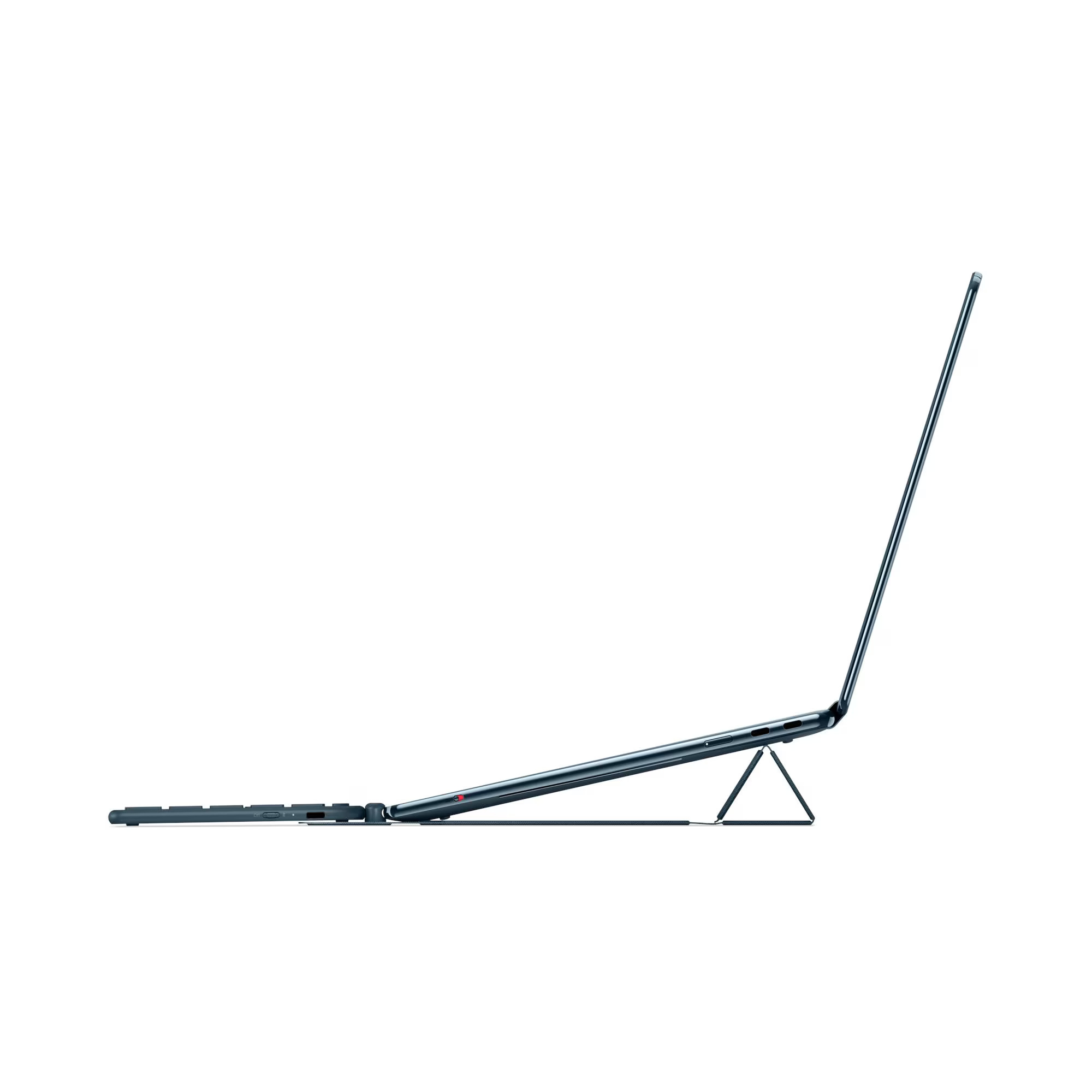 Laptop Lenovo NB Yoga Book 9 14IAH10, 2x14", Intel Arc 140T GPU, Intel Core Ultra 7 255H, 2.8K WQXGA, Multi-touch, 32GB LPDDR5x-8400, 1TB SSD M.2 2242 PCIe, Tidal Teal