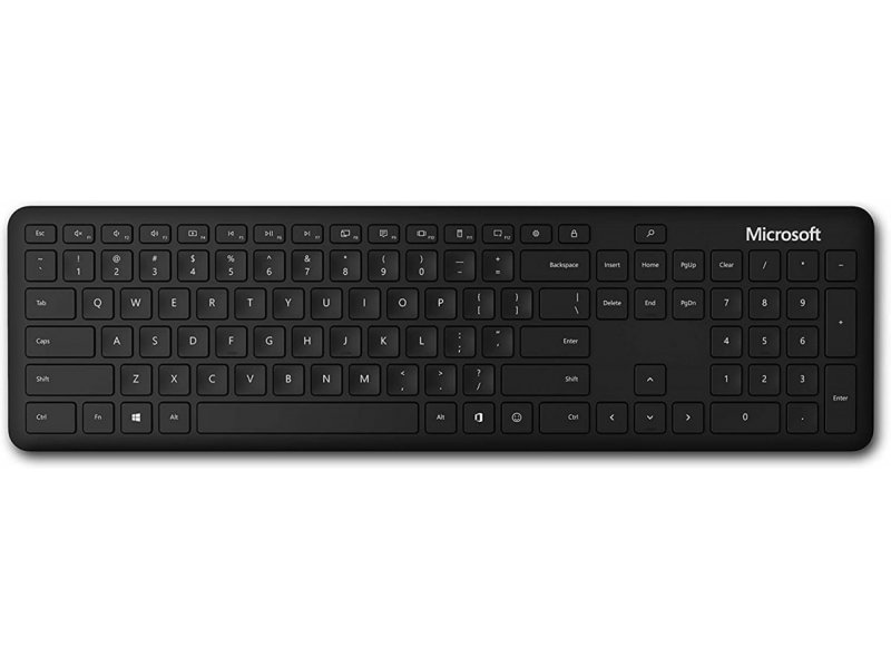 Tastierë Microsoft Bluetooth, US, e zezë