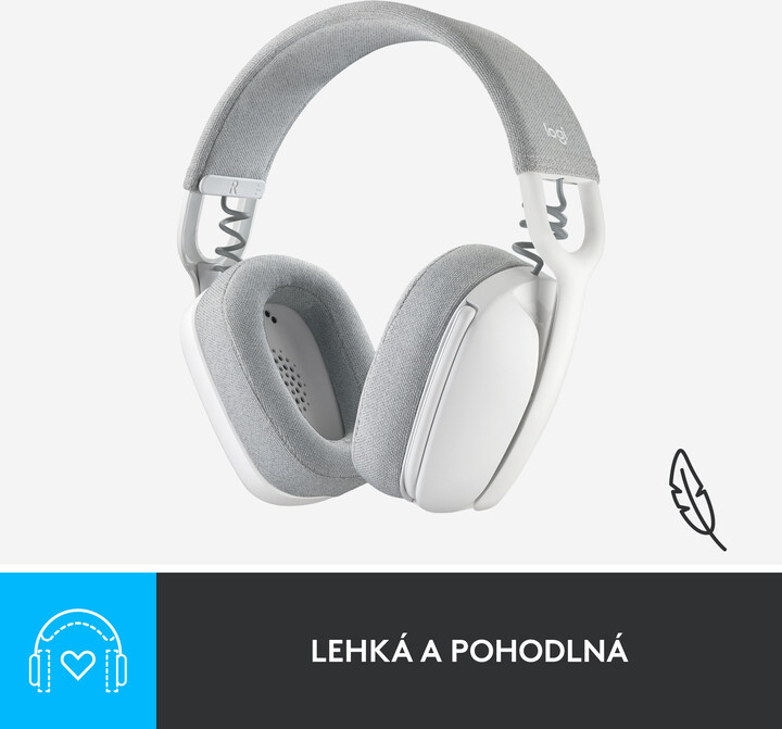 Kufje Logitech Zone Vibe 100, të bardha