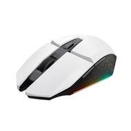 Maus gaming Trust GXT 110 Felox, Wireless, i bardhë