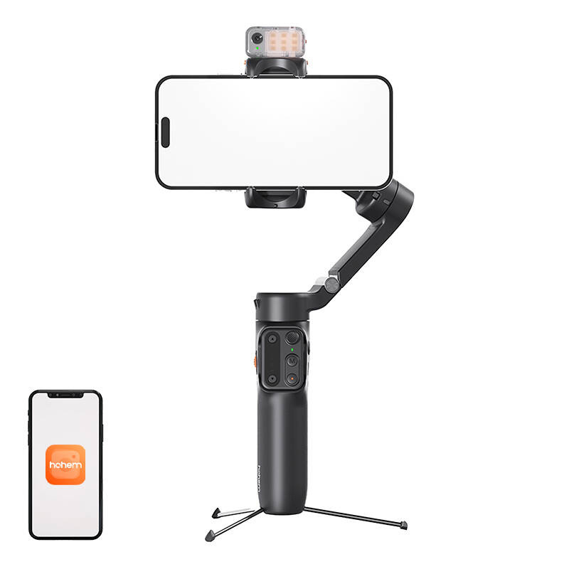 Gimbal Hohem iSteady V3 Ultra, për smartphone, AI Auto Tracking, i zi