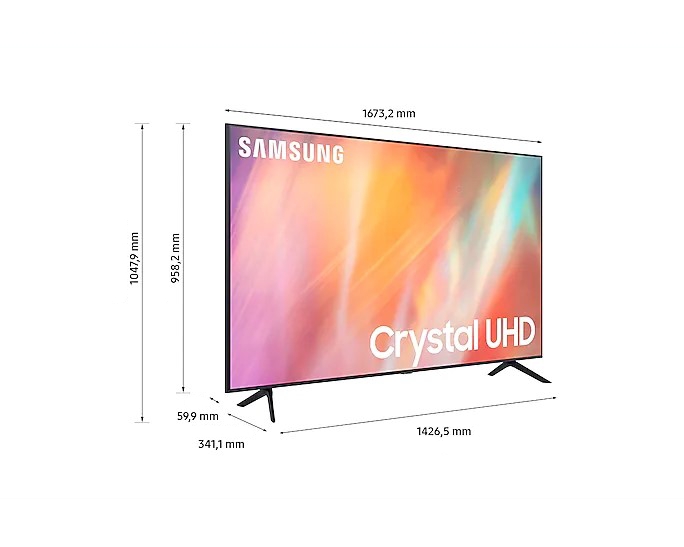 Televizor Samsung UE65AU7172UXXH, 65", LED, 4K UHD, Smart, Tizen
