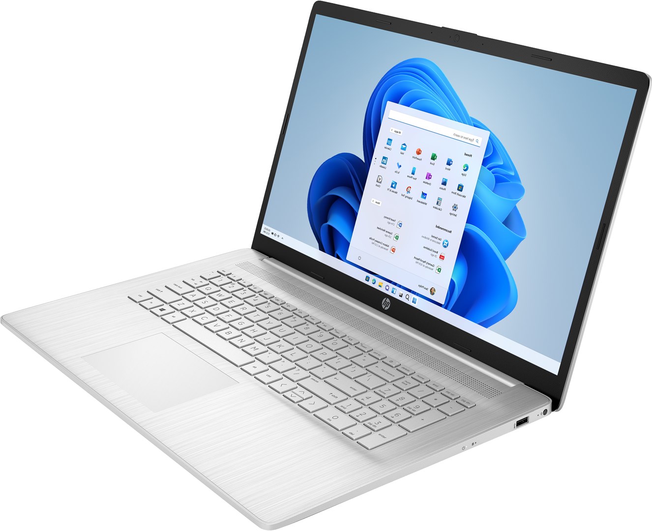 Laptop HP 17-CN2013CA Intel, 17.3", Intel i5-1235U, 12 GB RAM, 512 GB SSD, i argjendtë