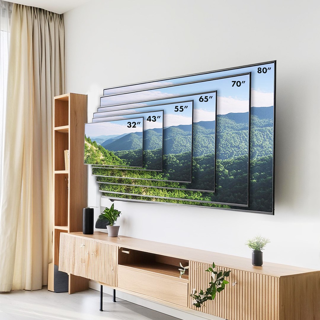 Mbajtëse për TV Maclean MC-413, 32-80", e zezë