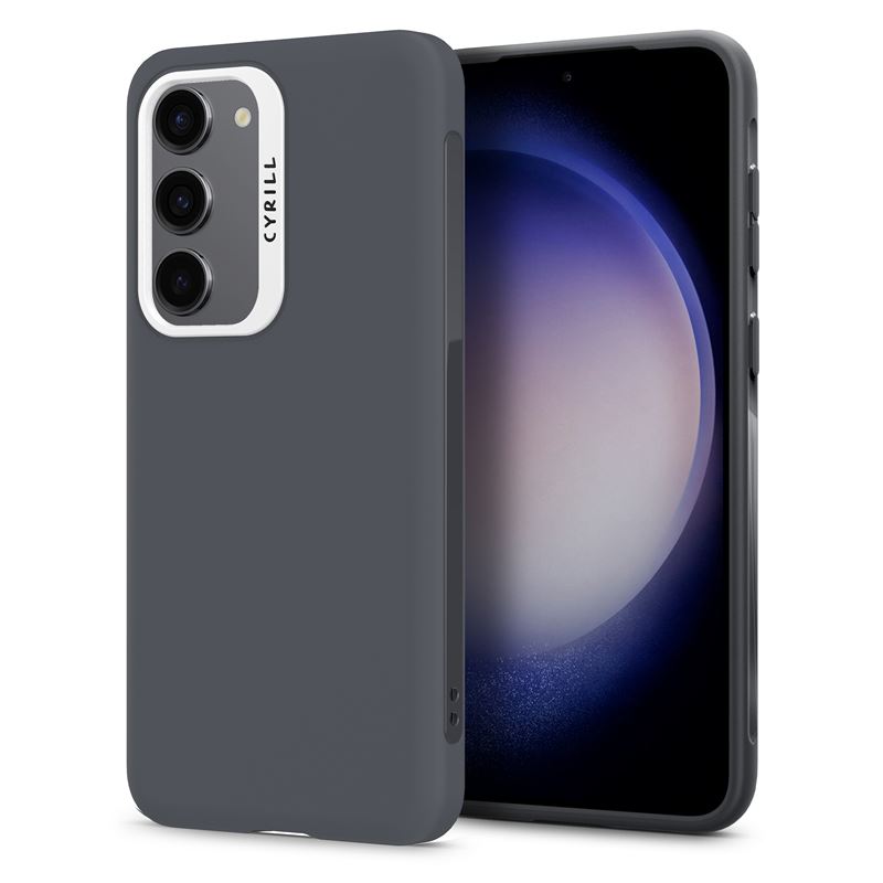 Заштитна маска за мобилен телефон Samsung Galaxy S24 Spigen Cyrill UltraColor, сива
