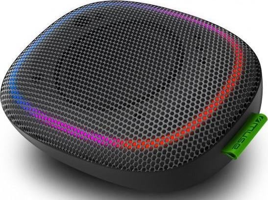 Altoparlant Bluetooth M-328, portativ, me drita LED, i zi