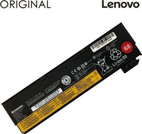 Bateri laptopi Lenovo 45N1127 68, 4400mAh, Li ion, e zezë