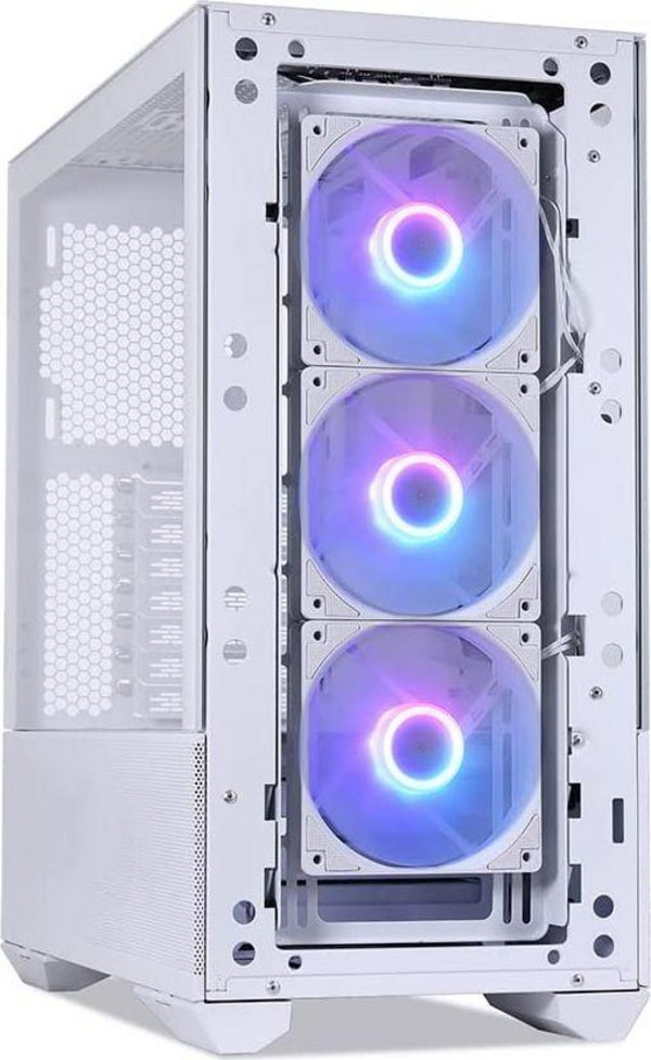 Kasë Lian Li LANCOOL II Mesh C RGB, e bardhë