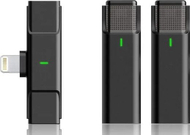 Mikrofon wireless për smartphone Viking Technology M302, set 2 copë, Lightning, i zi