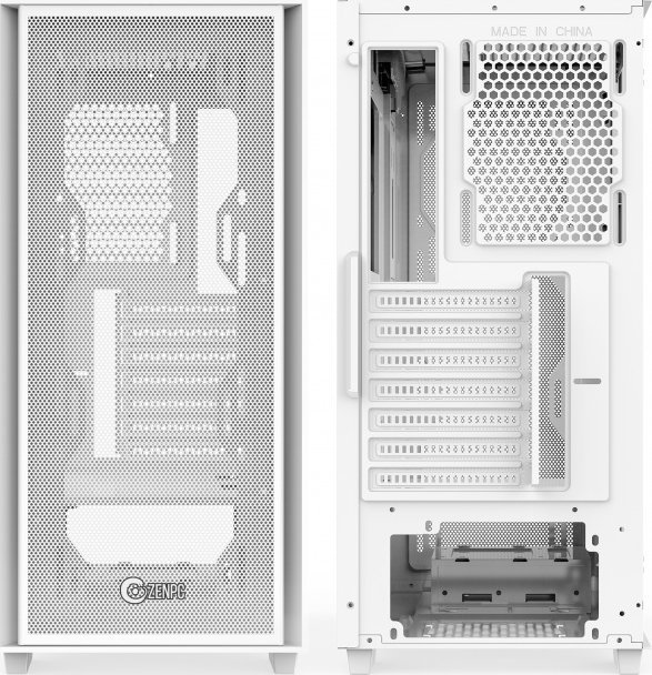 Kasë Zenpc Z1 Mesh Glass, Midi Tower