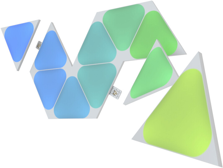 Panel dritash Nanoleaf, trekëndëshe, 10 copë