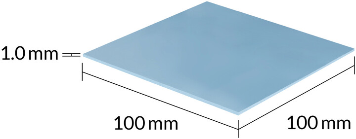 Pad termik Arctic TP-3, 100x100x1mm