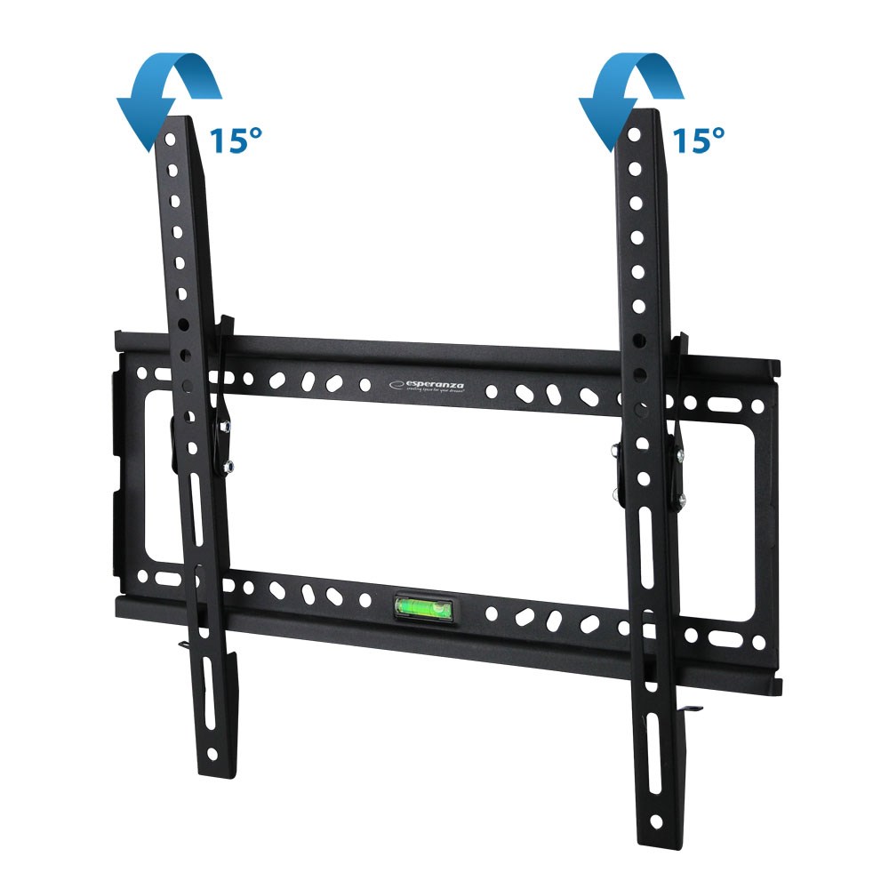 Ѕидна држачка за телевизор ESPERANZA ERW014, 26-70\", 30kg, VESA 400x400, црна