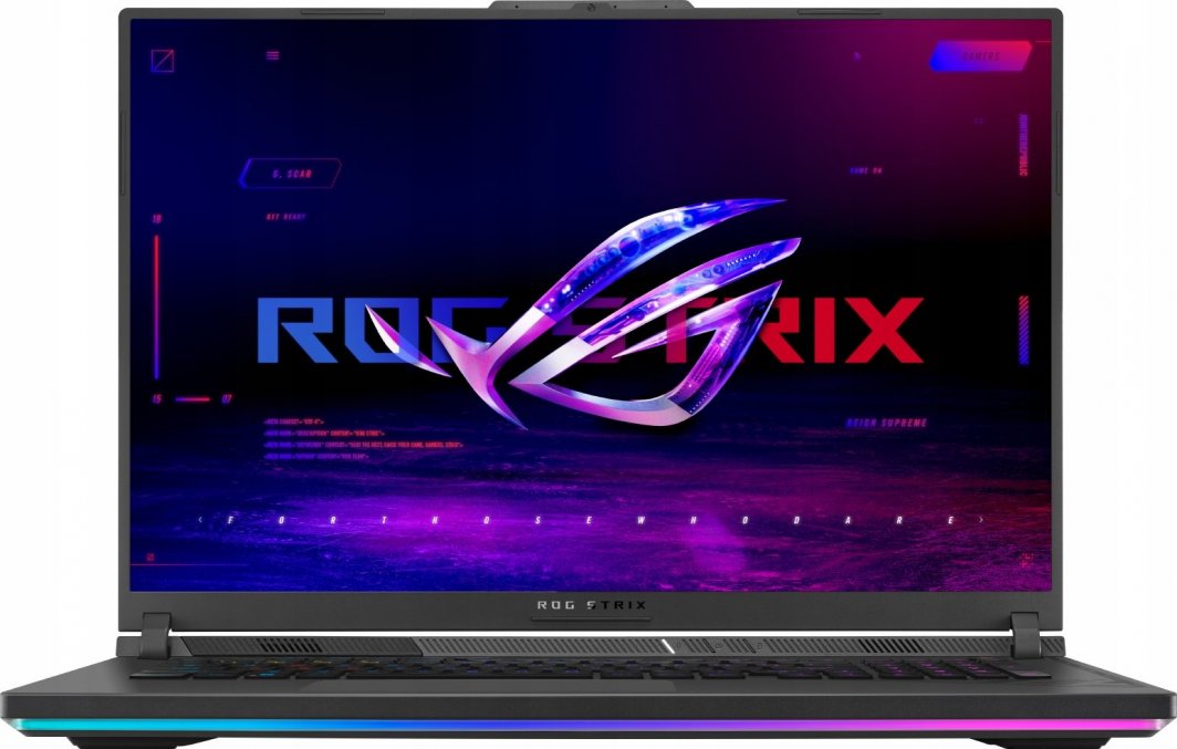 Laptop Asus ROG Strix G18 G814JZR-N6044, 18", Intel Core i9-14900HX, 16GB RAM, 1000GB SSD, Nvidia RTX4080 DLSS 3