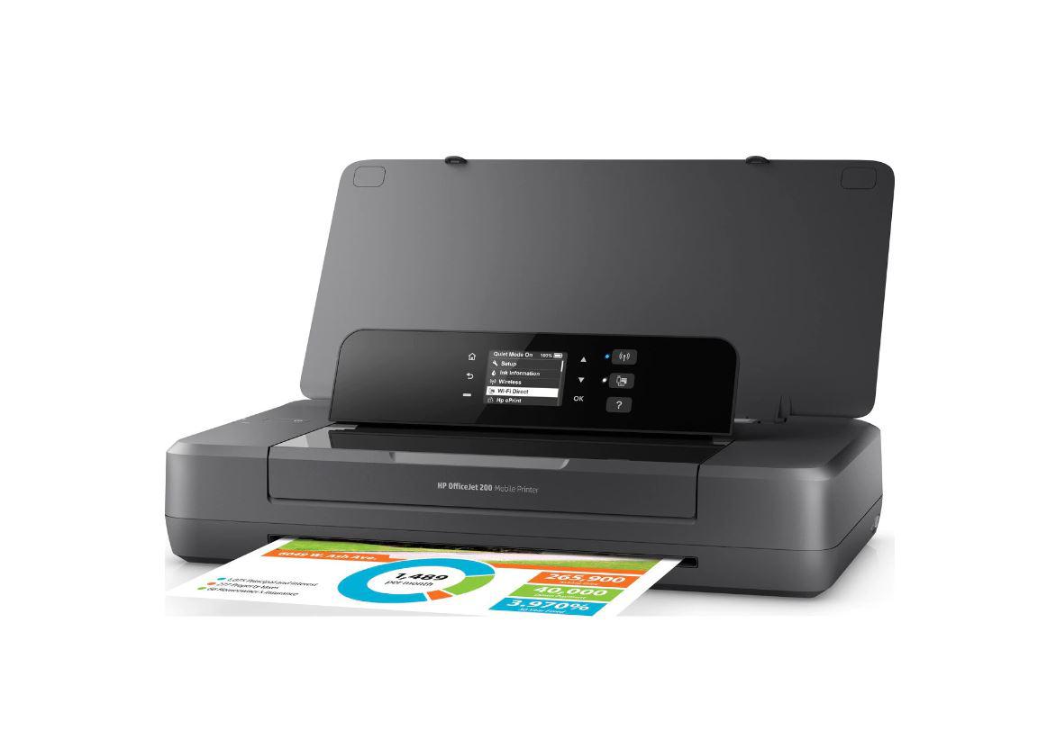 Printer portativ HP OfficeJet 200 Mobile Printer CZ993A, inkjet, wireless, i zi