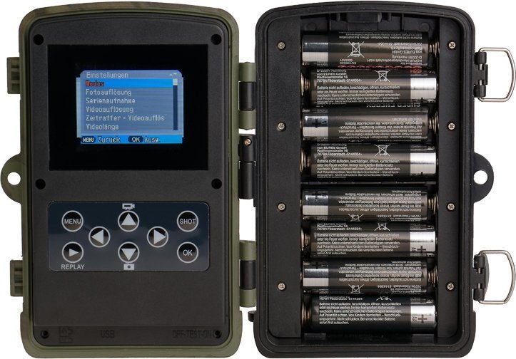 Камера за дивина Braun Photo Technik Black550, 24MP, 2.7K, црна камуфлажна