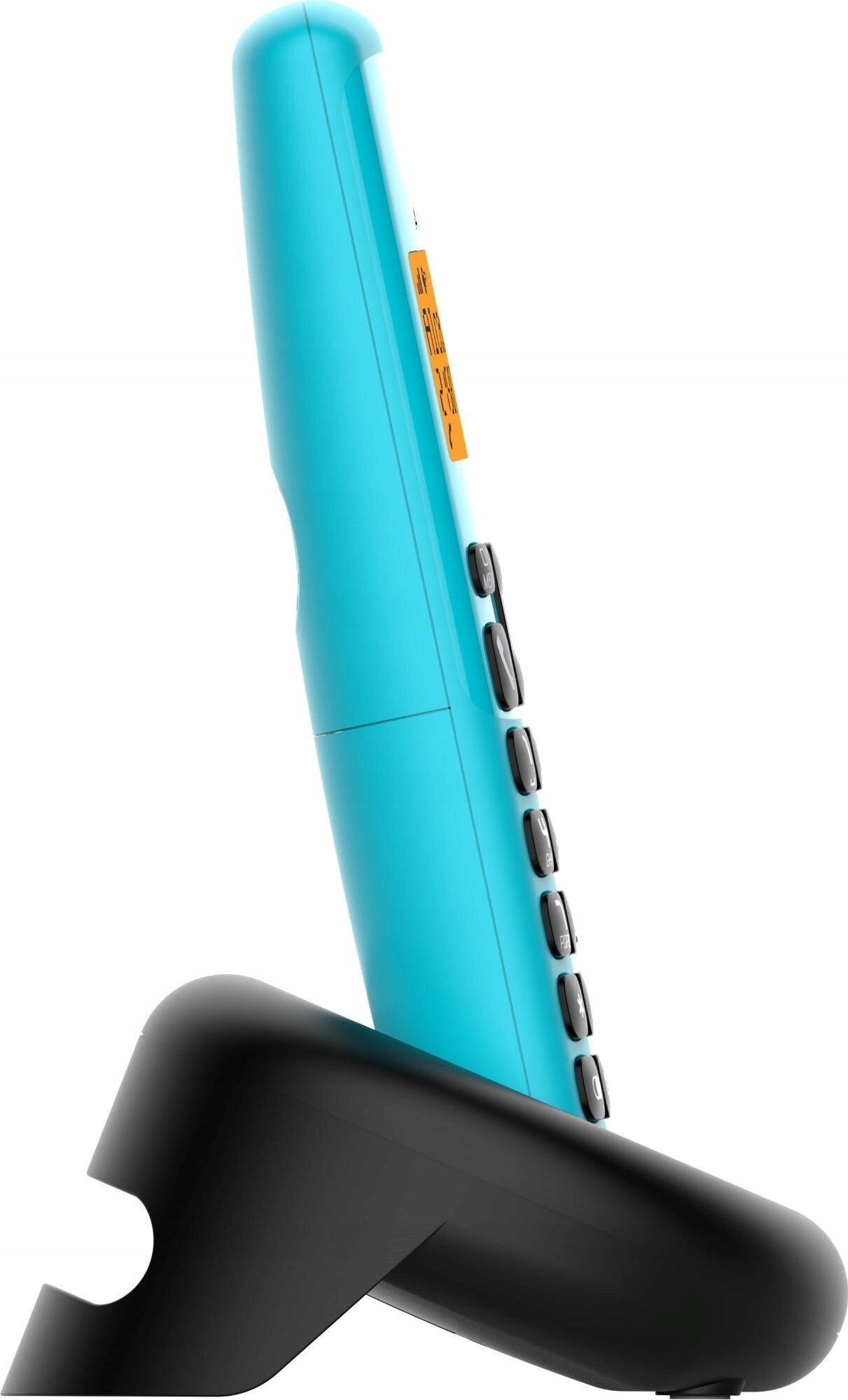 Telefon pa tel Alcatel E160, DECT, ekran i madh me ndriçim portokalli, blu