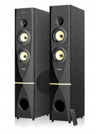 Kuti zanore Fenda F&amp;D T-88X, 300W, Bluetooth, e zezë