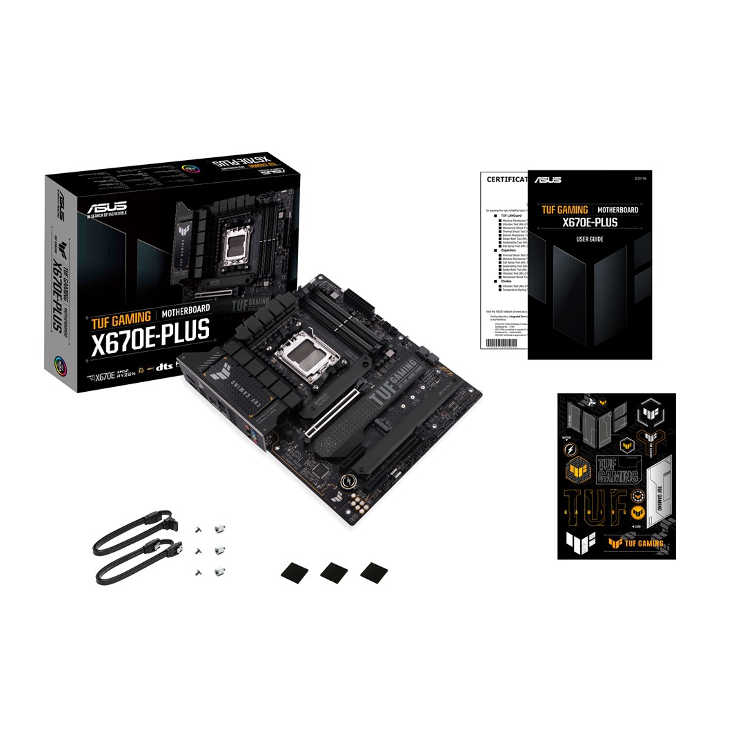 Pllakë amë ASUS TUF Gaming X670E-PLUS AMD X670 Socket AM5 ATX