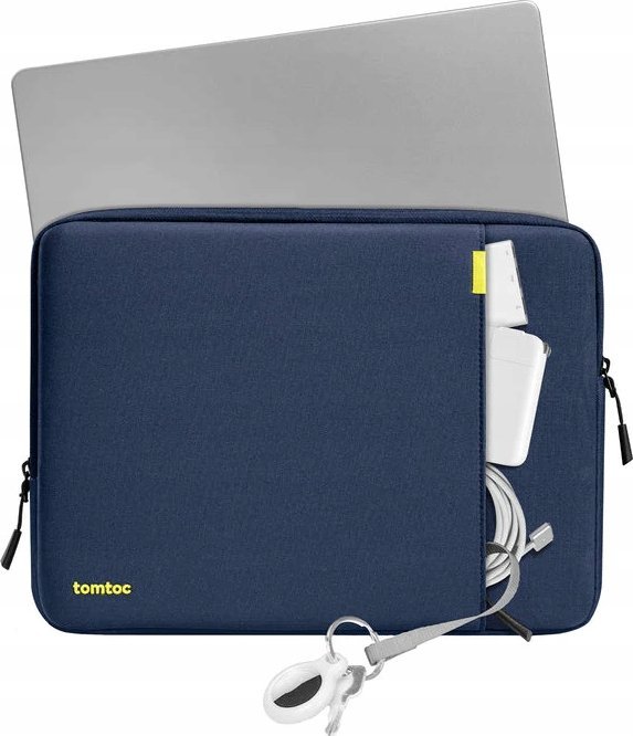 Mbulesë mbrojtëse Tomtoc Protective Sleeve, për MacBook Pro 14", blu e errët