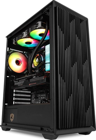 Kutia PC Sharkoon VK2, Mid Tower, ATX, e zezë