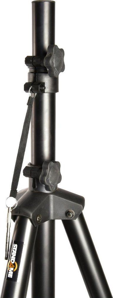 Stativ për kolonë zëri STAND4ME BOX3 Mkii, lartësia 114 192 cm, çelik, i zi