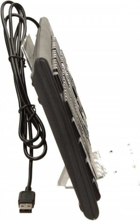 Tastierë A4Tech KR-83, me kabllo, US, e zezë