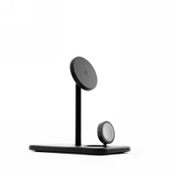 Karikues wireless Twelve South HiRise 3 Deluxe 2024, 3 në 1, MagSafe 15W, i zi