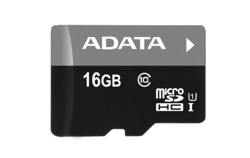 Kartë e memories ADATA Premier, MicroSDHC, 16 GB, Class 10 + përshtatës SD