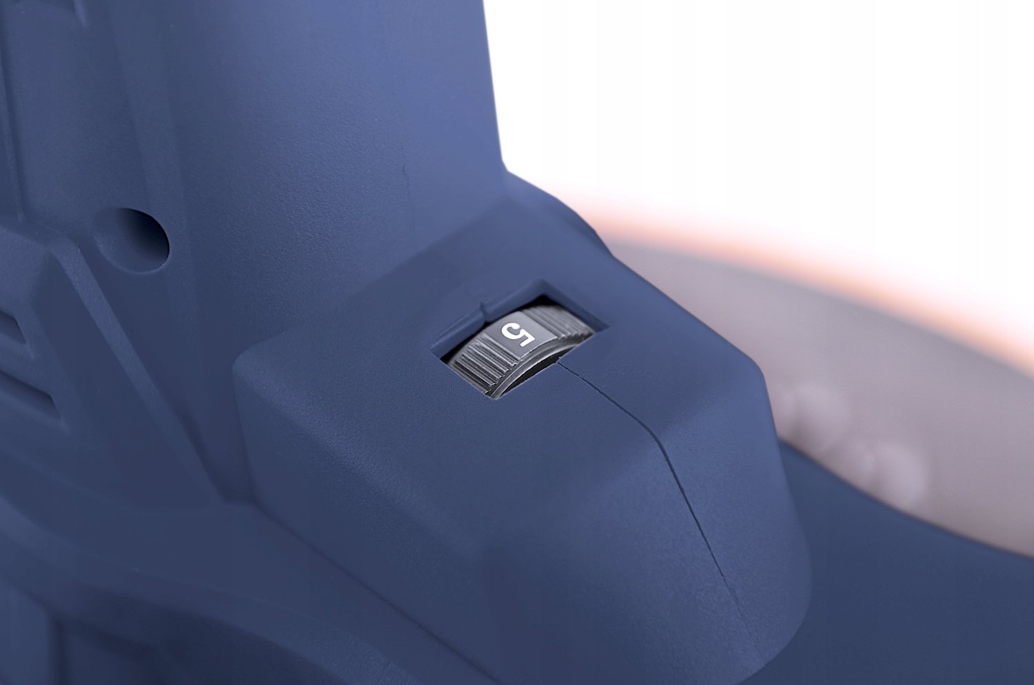 Makinë elektrike për lëmim suvasë Celma PRBt 390S, rregullim shpejtësie, 5m kabllo, blu