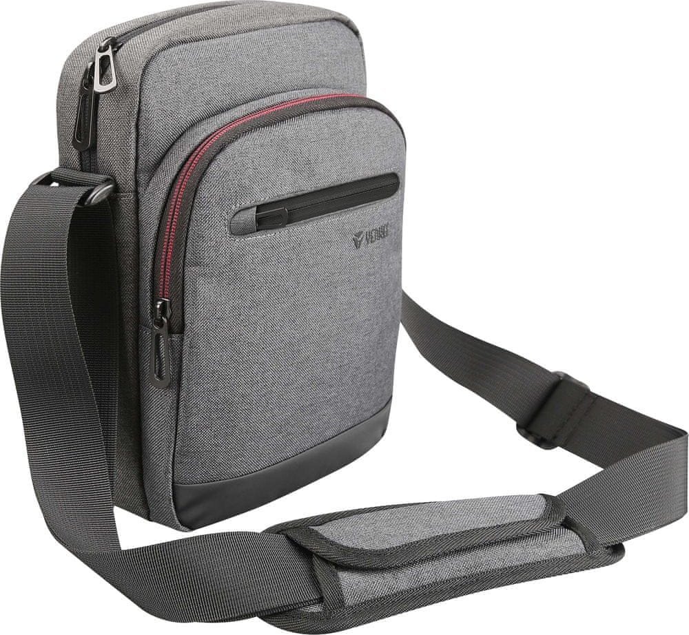 Çantë tabletësh Yenkee YBT 1070GY TARMAC, 8", najlon rezistent, gri