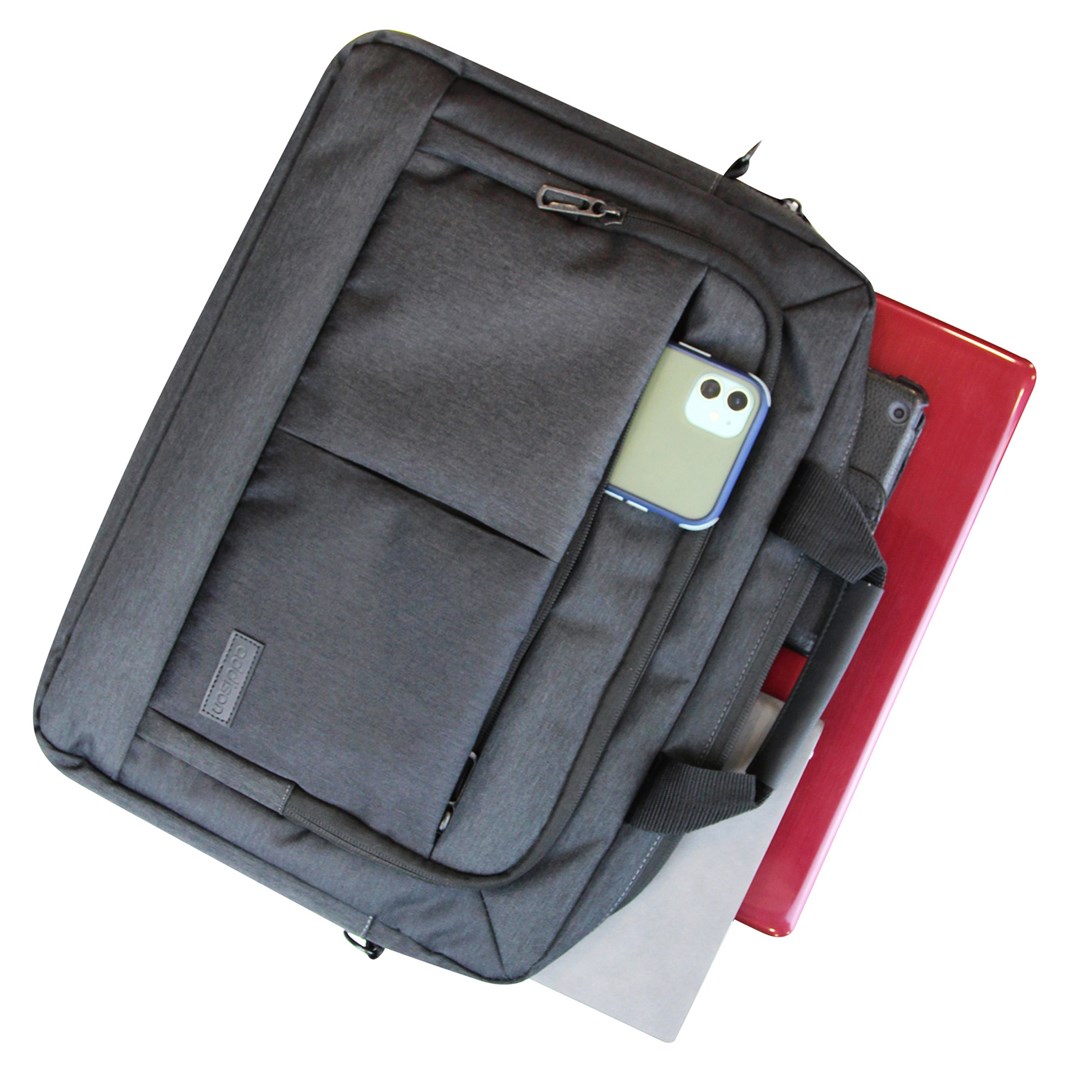 Çantë dore për laptop Addison 312015, 15.6", e hirtë