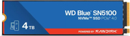 SSD WD Blue SN5100, 4TB, NVMe M.2 2280, PCIe 4.0