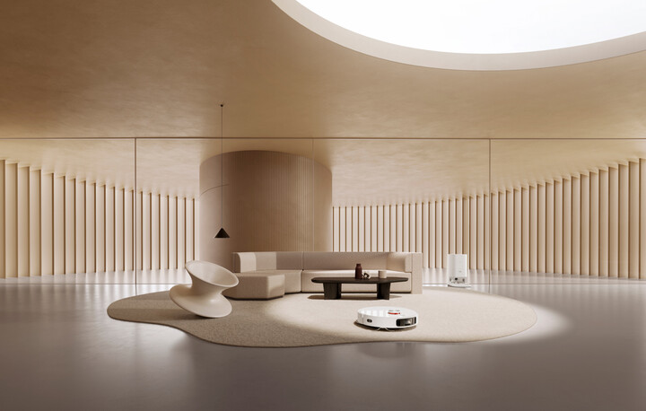 Fshesë robotike me vakum Xiaomi Robot Vacuum X10+, e bardhë