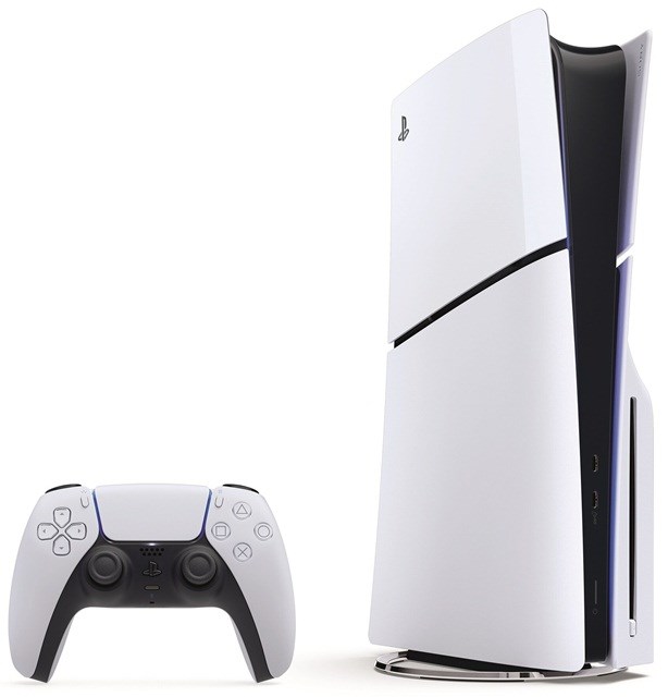 Konzolë Sony PlayStation 5 Slim Disc, Astro Bot Bundle 1TB, e bardhë