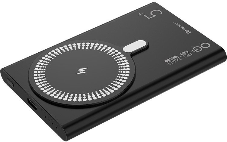 Power bank Tracer AIRMAG2, 5000mAh, PD 20W, karikim wireless 15W, i zi