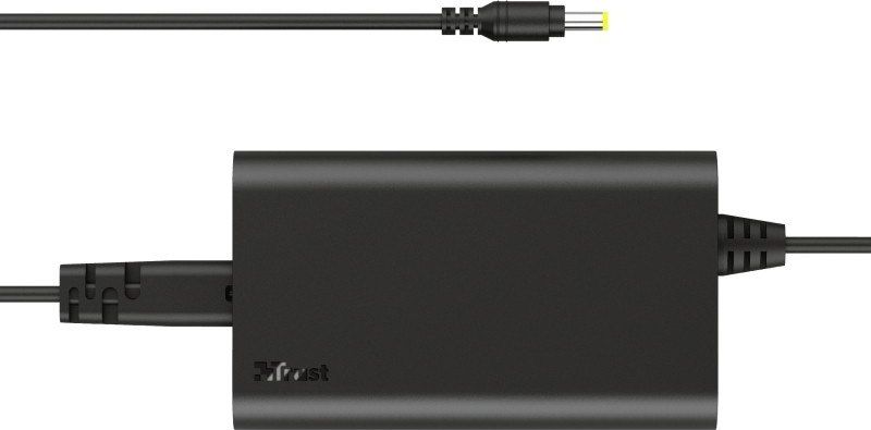 Adaptues rryme për laptop Trust, 70 W, 20 V 3.5 A, i zi