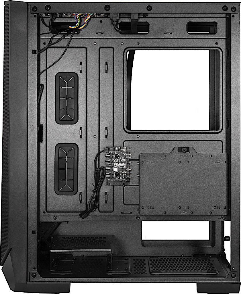 Kasë Inter-Tech IT-3503 Airstream ARGB, Midi Tower