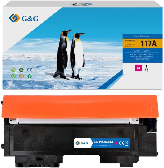 Toneri G&amp;G Hp W2073A, magenta, 700 faqe