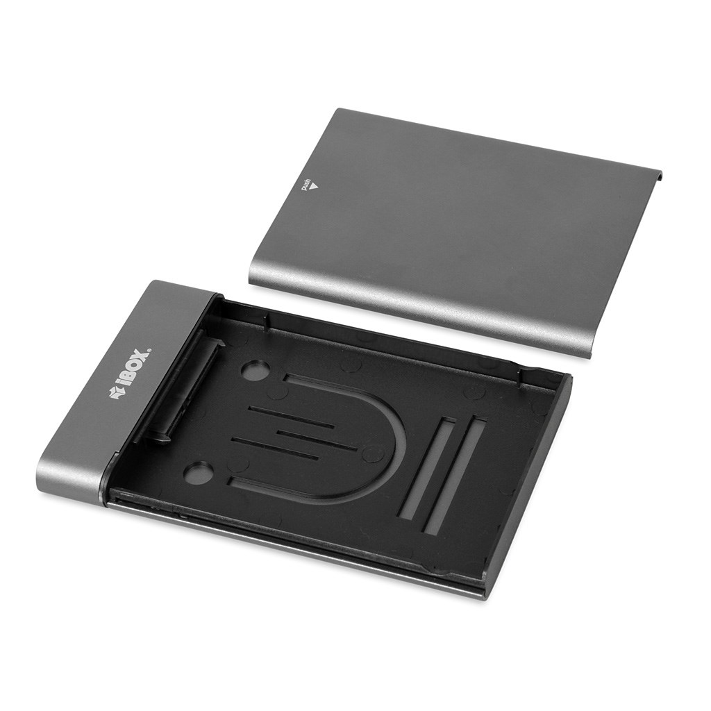 Kuti eksternale SSD iBOX HD-06, 2.5", USB 3.2 Gen 2, gri
