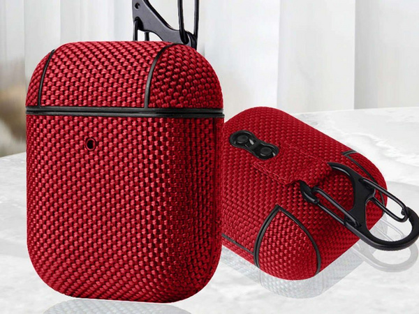 Mbrojtëse Alogy për Apple AirPods, e kuqe