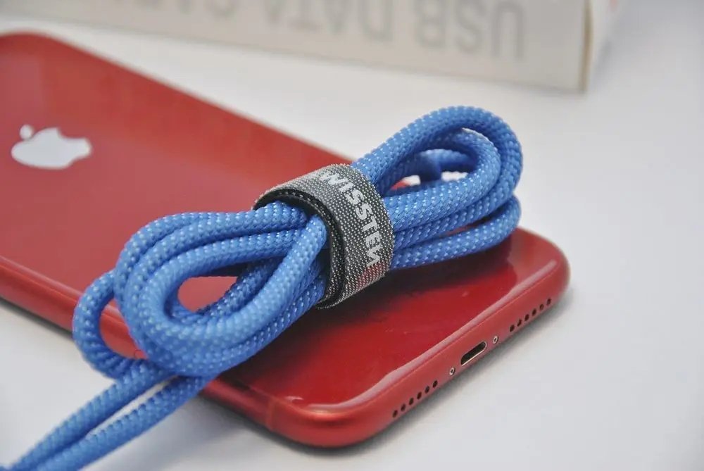 Kabll USB Lightning Swissten Textile 71523206, 1.2m, 3A, i kuq