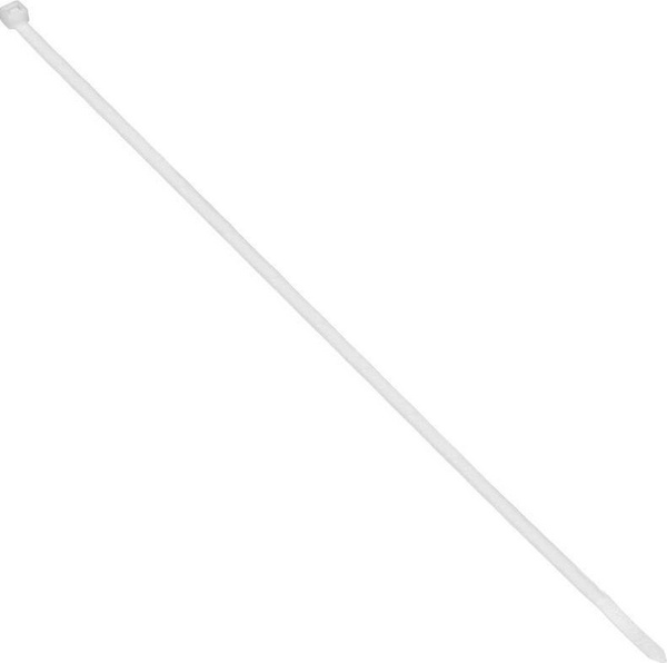 Lidhëse kabllosh plastike pa markë, 7.5mm, 500mm, ngjyrë natyrale, 100 copë
