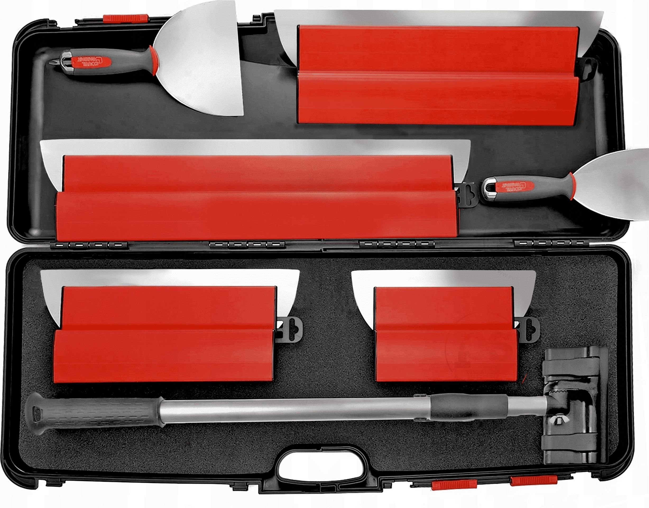 Set spatula Loutil Parfait Parfaitliss, 25 60 cm, me zgjatues teleskopik, në valixhe transporti