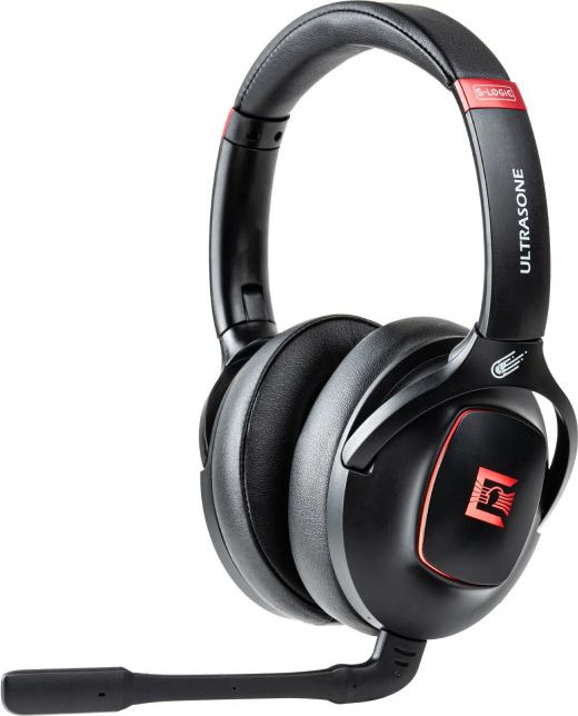 Kufje gaming wireless Ultrasone Meteor One, 40mm, me mikrofona ENC, të kuqe