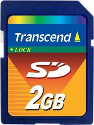 Kartë memorie Transcend TS2GSDC SD, 2GB